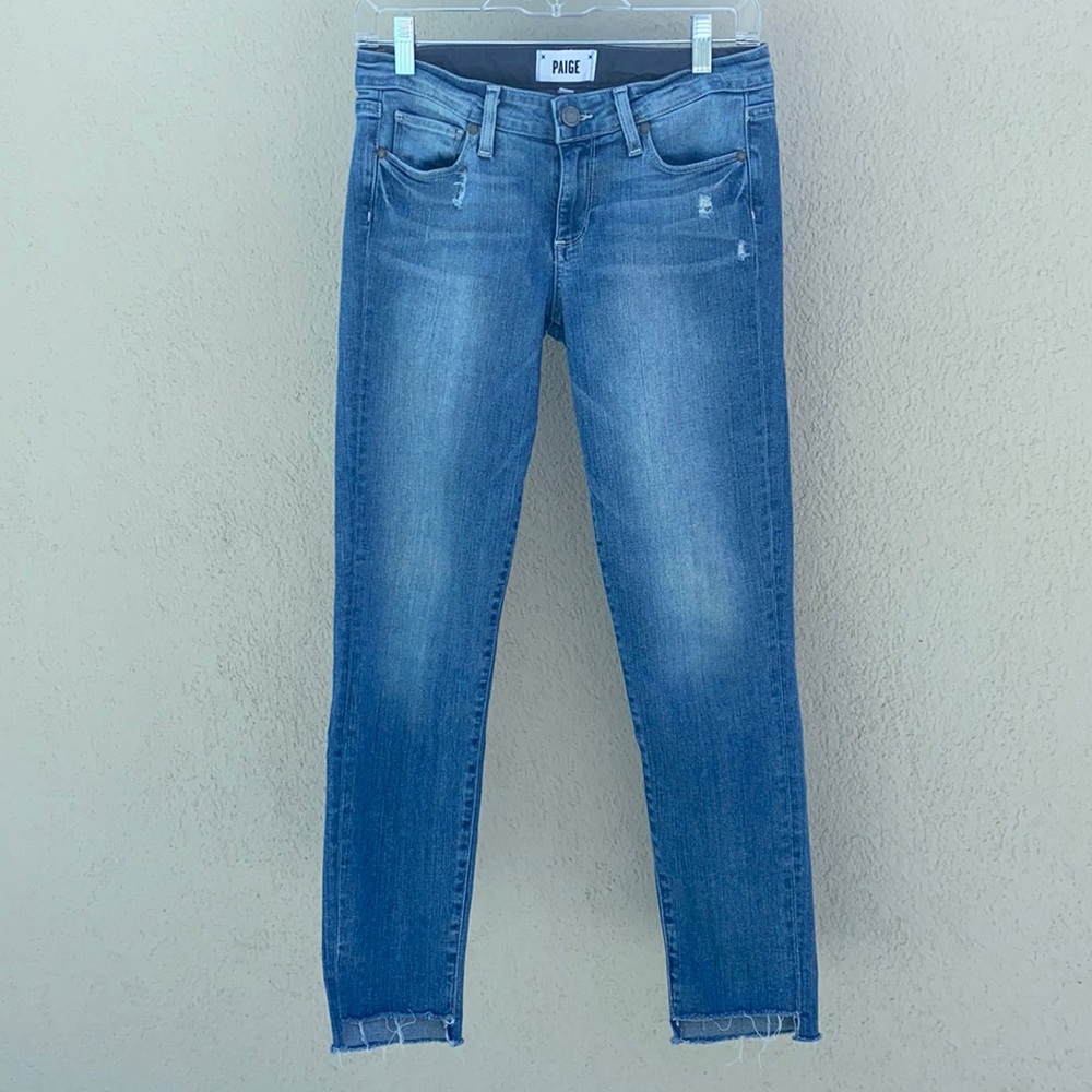 PAIGE skyline ankle peg jeans